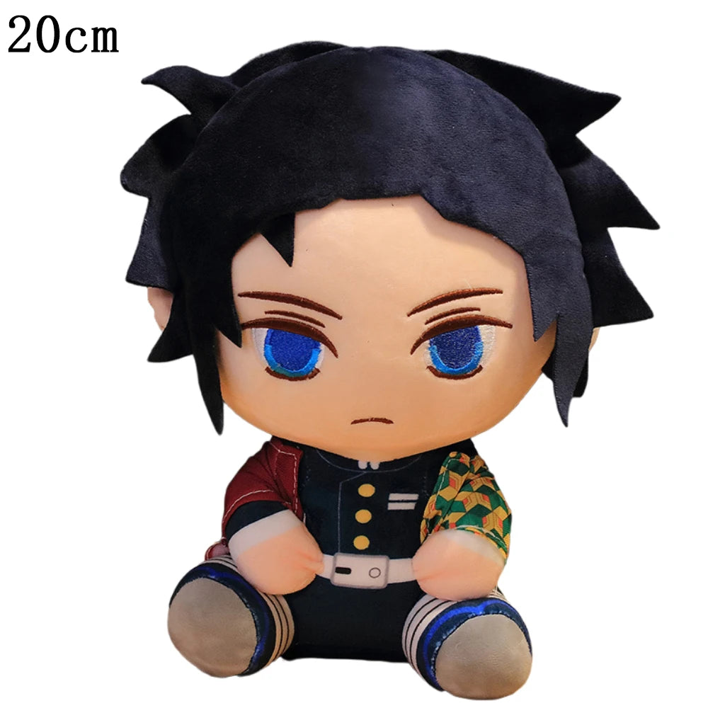 Demon Slayer Plush Toys Anime Kamado Tanjirou Hashibira Inosuke Tomioka Giyuu Rengoku Kyoujurou Kochou Shinobu Agatsuma Zenitsu