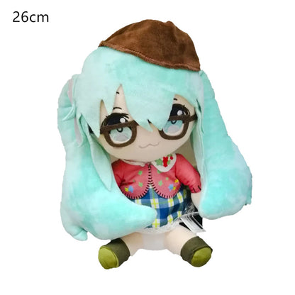 25-32cm Japanese Anime Plush Stuffed Toy Hatsune Miku Plush Doll Soft Pillow Future Doll Cute Christmas Gift for Children