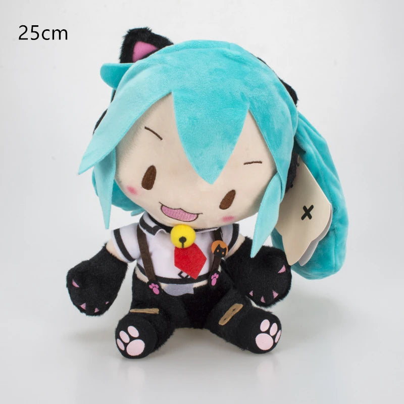 25-32cm Japanese Anime Plush Stuffed Toy Hatsune Miku Plush Doll Soft Pillow Future Doll Cute Christmas Gift for Children