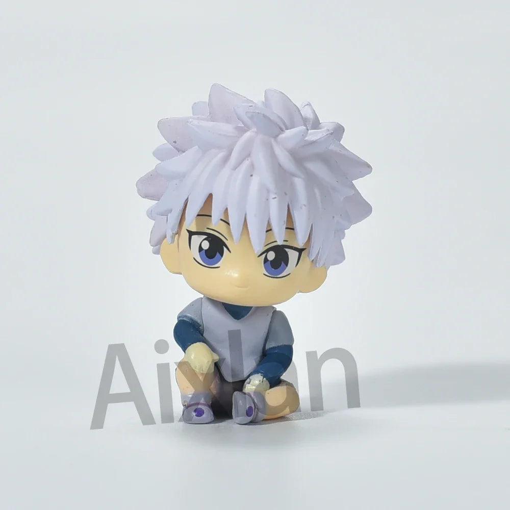 Aixlan GON FREECSS Figure 4PCS SET Q Version HUNTER X HUNTER PVC Action Figure Amine Christmas Gift Collectible Figurine