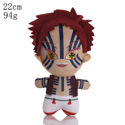 15-25cm Demon Slayer Dragon Ball Cartoon Plush Toy Goku Kamado Nezuko Vegeta Stuffed Pendant keychain Birthday present for child