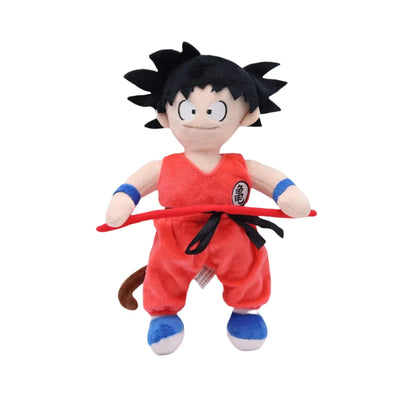15-25cm Demon Slayer Dragon Ball Cartoon Plush Toy Goku Kamado Nezuko Vegeta Stuffed Pendant keychain Birthday present for child