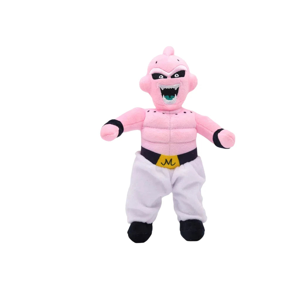 15-25cm Demon Slayer Dragon Ball Cartoon Plush Toy Goku Kamado Nezuko Vegeta Stuffed Pendant keychain Birthday present for child