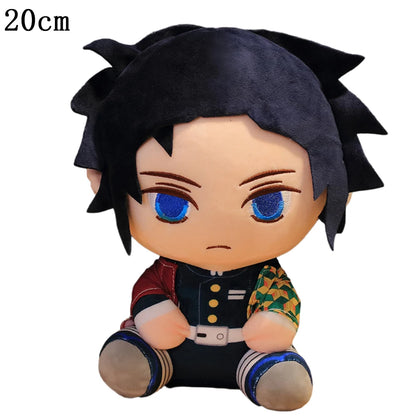 Demon Slayer Plush Toys Anime Kamado Tanjirou Hashibira Inosuke Tomioka Giyuu Rengoku Kyoujurou Kochou Shinobu Agatsuma Zenitsu