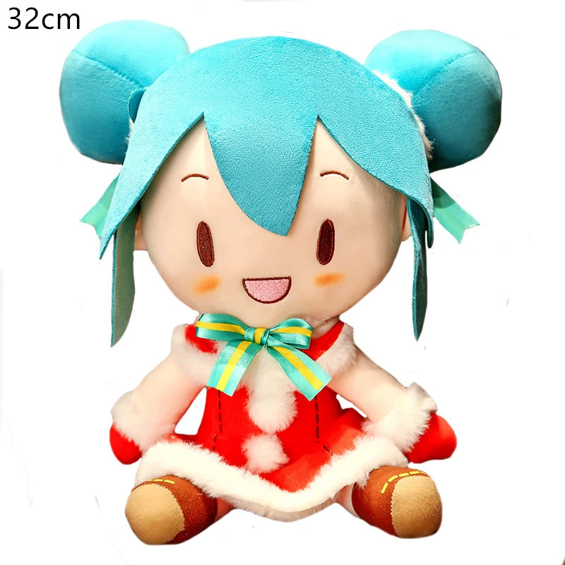 25-32cm Japanese Anime Plush Stuffed Toy Hatsune Miku Plush Doll Soft Pillow Future Doll Cute Christmas Gift for Children