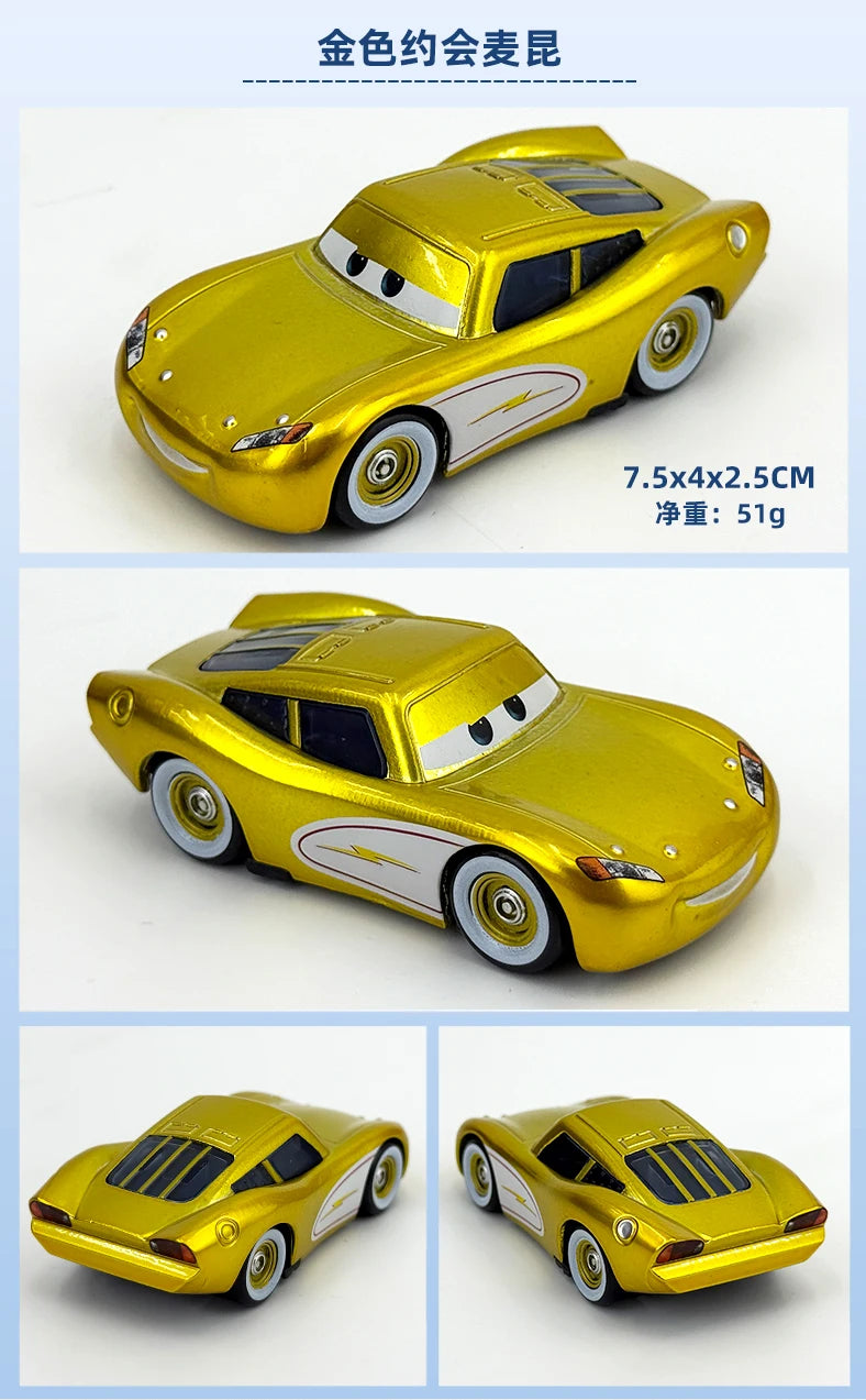 6 Style Cars Mr.Drippy Mel Dorado Darth Mater Diecast Metal Car Model Children Educational Toys