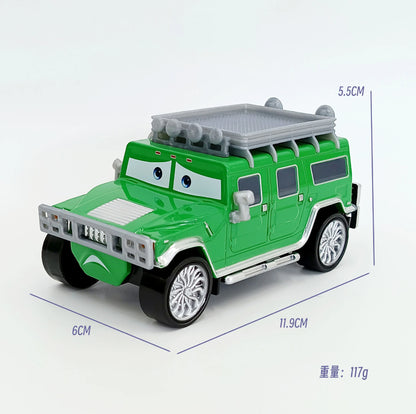 6 Style Cars Mr.Drippy Mel Dorado Darth Mater Diecast Metal Car Model Children Educational Toys