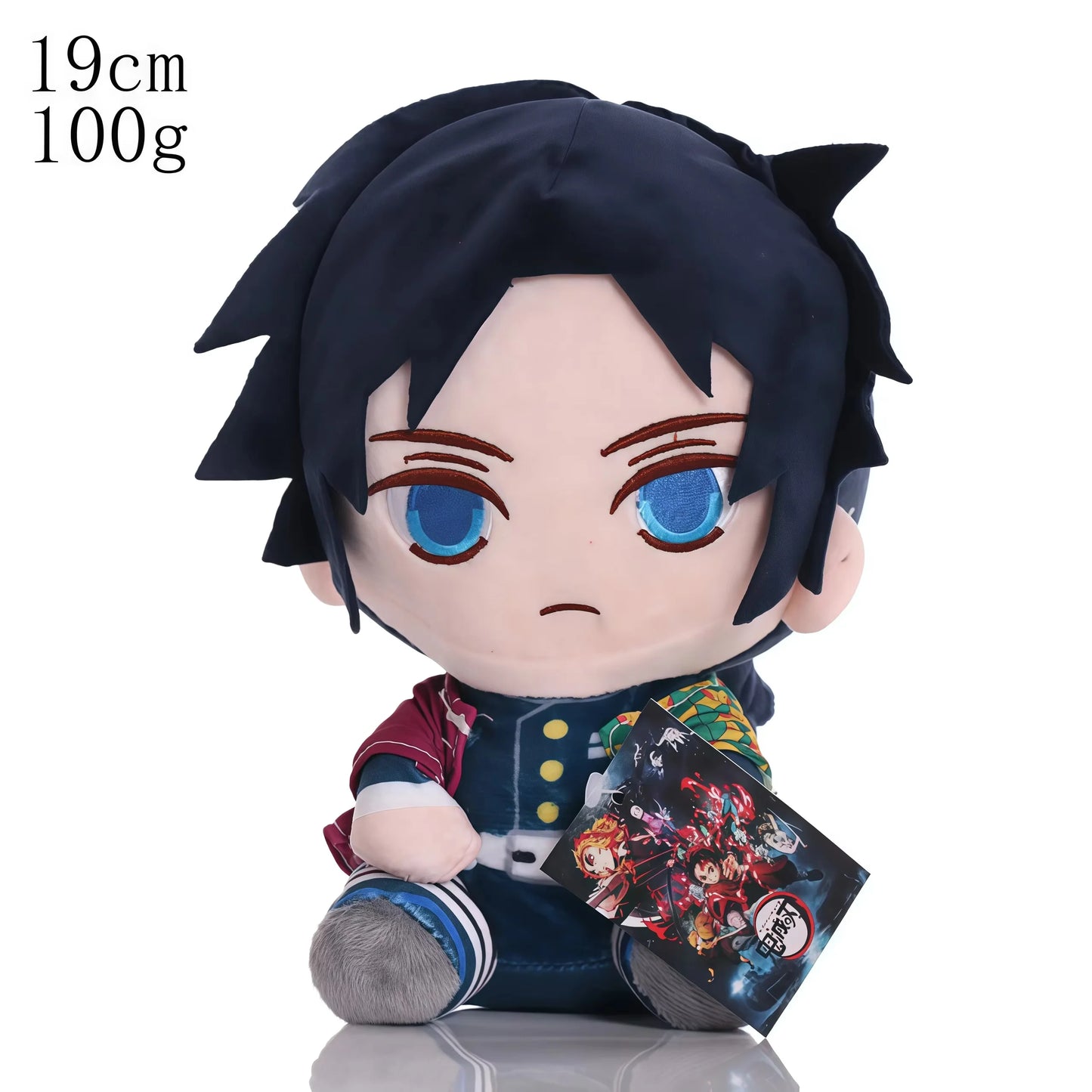 15-25cm Demon Slayer Dragon Ball Cartoon Plush Toy Goku Kamado Nezuko Vegeta Stuffed Pendant keychain Birthday present for child