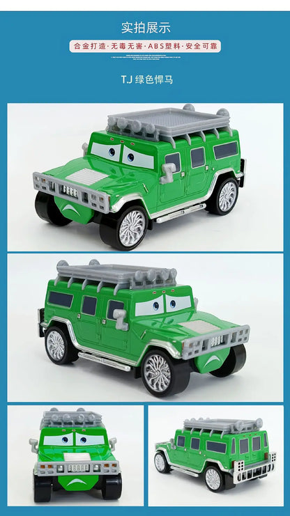 6 Style Cars Mr.Drippy Mel Dorado Darth Mater Diecast Metal Car Model Children Educational Toys