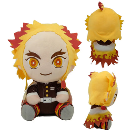 Demon Slayer Plush Toys Anime Kamado Tanjirou Hashibira Inosuke Tomioka Giyuu Rengoku Kyoujurou Kochou Shinobu Agatsuma Zenitsu