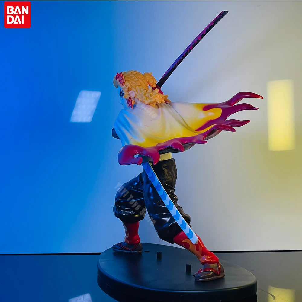 Hot Demon Slayer Anime Figure Tanjirou Agatsuma Zenitsu Kyoujurou Anime Model  Action Figure PVC collection Toy for Kids Gift