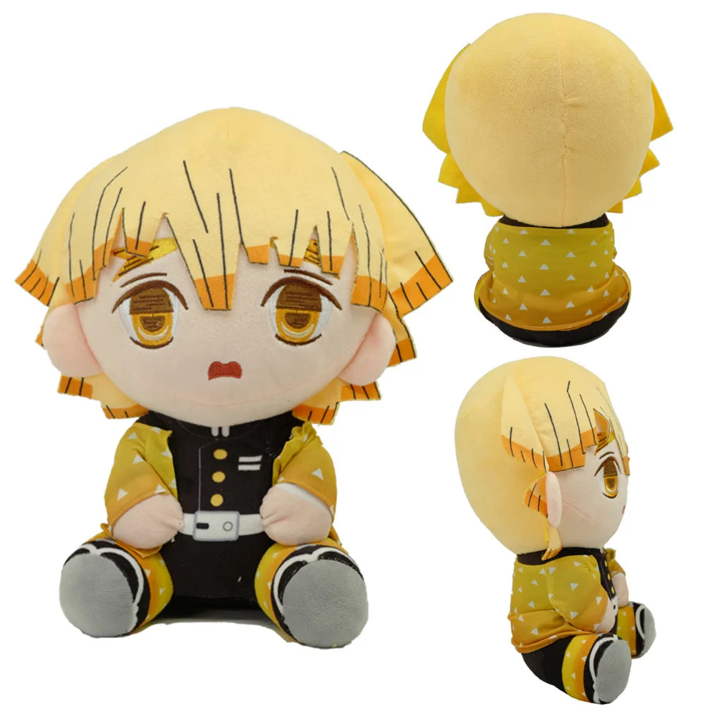 Demon Slayer Plush Toys Anime Kamado Tanjirou Hashibira Inosuke Tomioka Giyuu Rengoku Kyoujurou Kochou Shinobu Agatsuma Zenitsu
