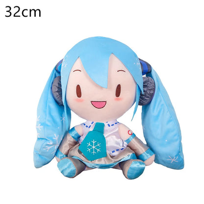 25-32cm Japanese Anime Plush Stuffed Toy Hatsune Miku Plush Doll Soft Pillow Future Doll Cute Christmas Gift for Children