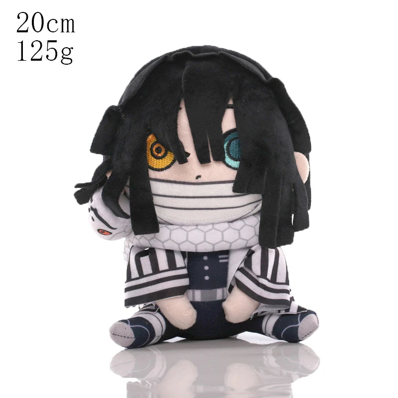 15-25cm Demon Slayer Dragon Ball Cartoon Plush Toy Goku Kamado Nezuko Vegeta Stuffed Pendant keychain Birthday present for child