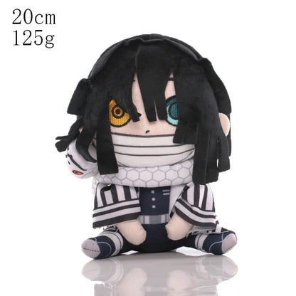 15-25cm Demon Slayer Dragon Ball Cartoon Plush Toy Goku Kamado Nezuko Vegeta Stuffed Pendant keychain Birthday present for child
