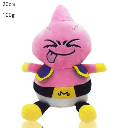 15-25cm Demon Slayer Dragon Ball Cartoon Plush Toy Goku Kamado Nezuko Vegeta Stuffed Pendant keychain Birthday present for child