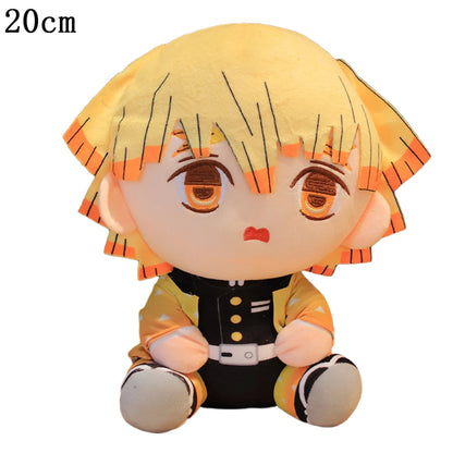 Demon Slayer Plush Toys Anime Kamado Tanjirou Hashibira Inosuke Tomioka Giyuu Rengoku Kyoujurou Kochou Shinobu Agatsuma Zenitsu