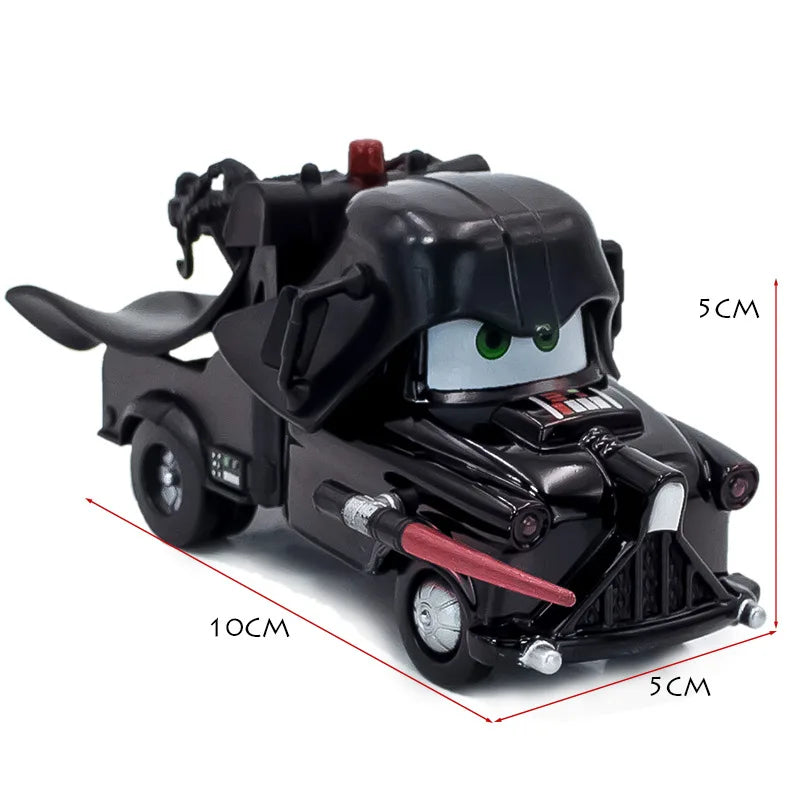 6 Style Cars Mr.Drippy Mel Dorado Darth Mater Diecast Metal Car Model Children Educational Toys