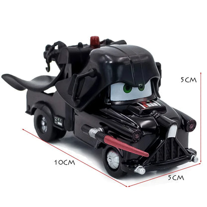 6 Style Cars Mr.Drippy Mel Dorado Darth Mater Diecast Metal Car Model Children Educational Toys