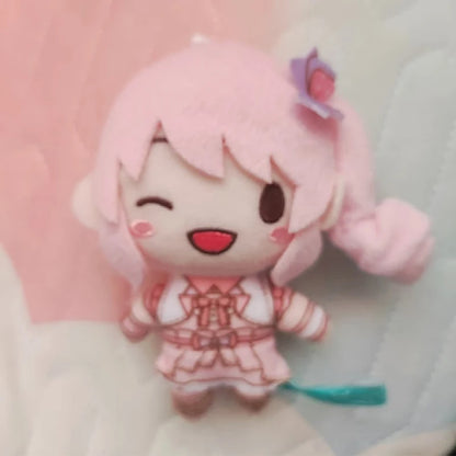 15cm PJSK Kawaii Plush Toys Doll Akiyama Mizuki Project Sekai Yoisaki Kanade Cute Stuffed Plushie Pendant Birthday Gifts