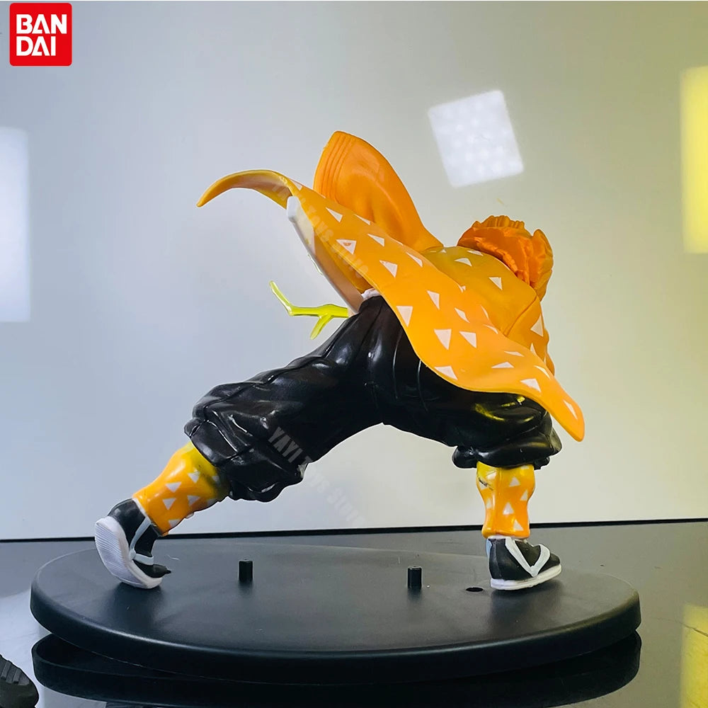 Hot Demon Slayer Anime Figure Tanjirou Agatsuma Zenitsu Kyoujurou Anime Model  Action Figure PVC collection Toy for Kids Gift