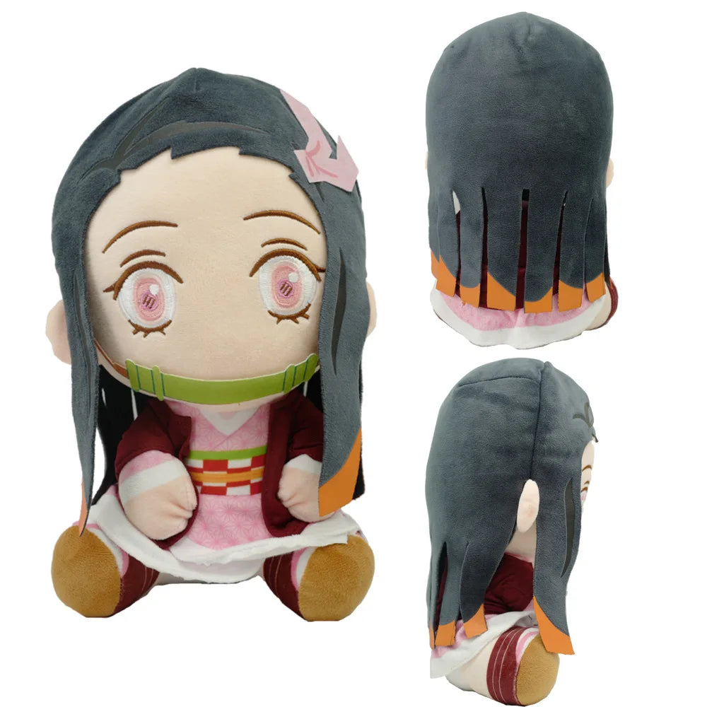 Demon Slayer Plush Toys Anime Kamado Tanjirou Hashibira Inosuke Tomioka Giyuu Rengoku Kyoujurou Kochou Shinobu Agatsuma Zenitsu