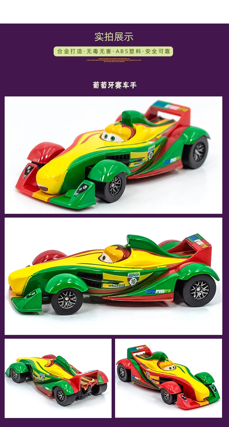 6 Style Cars Mr.Drippy Mel Dorado Darth Mater Diecast Metal Car Model Children Educational Toys