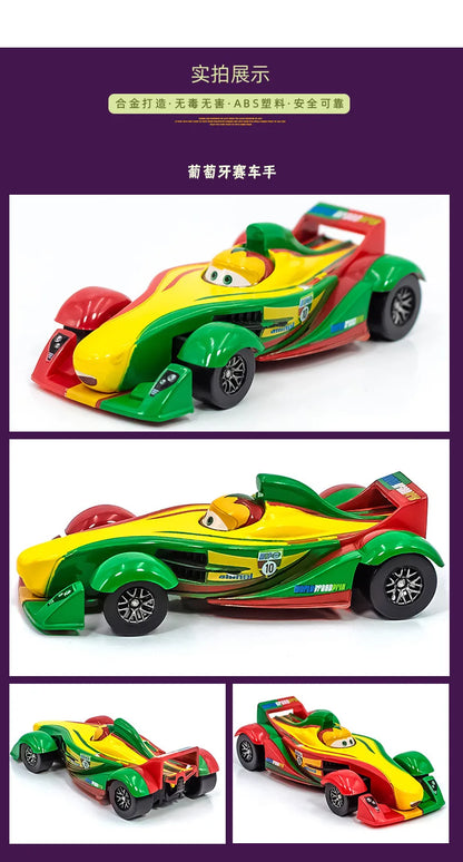 6 Style Cars Mr.Drippy Mel Dorado Darth Mater Diecast Metal Car Model Children Educational Toys