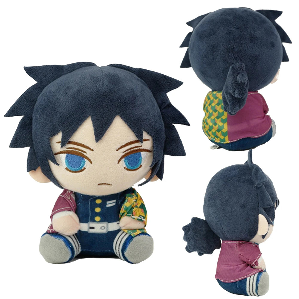Demon Slayer Plush Toys Anime Kamado Tanjirou Hashibira Inosuke Tomioka Giyuu Rengoku Kyoujurou Kochou Shinobu Agatsuma Zenitsu