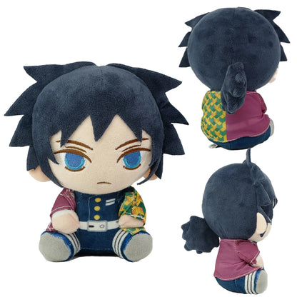 Demon Slayer Plush Toys Anime Kamado Tanjirou Hashibira Inosuke Tomioka Giyuu Rengoku Kyoujurou Kochou Shinobu Agatsuma Zenitsu